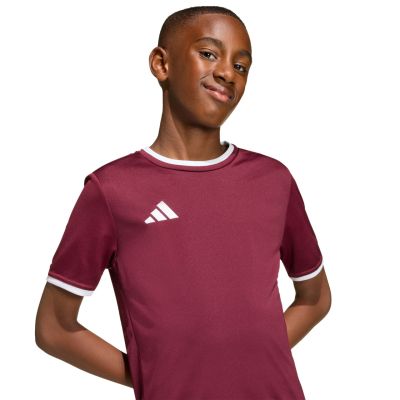 7. Koszulka dla dzieci adidas Entrada 26 Jersey bordowa JZ2530