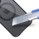 10. Etui 3mk Satin Armor MagCase z MagSafe na iPhone 15 Pro Max - przezroczyste z czarną ramką