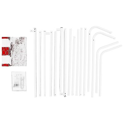 6. BRAMKA DO PIŁKI NOŻNEJ Z SIATKĄ 300x160x90CM ENERO