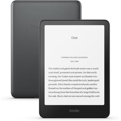 2. Ebook New Kindle Paperwhite (12th Generation) - 2024 release 7" glare-free 32GB Wi-Fi Wireless charging (Without Lockscreen Ads) Metallic Black