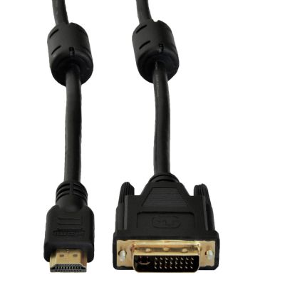 3. Kabel Akyga AK-AV AK-AV-11 (DVI-D M - HDMI M; 1,8m; kolor czarny)