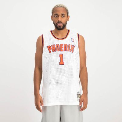2. Koszulka Mitchell &amp; Ness Phoenix NBA Alternate Jersey Suns 2002 Anfernee Hardaway M SMJY4443-PSU02AHAWHIT