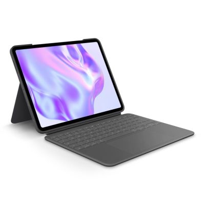 6. Etui z klawiaturą LOGITECH Combo Touch 920-012833 do Apple iPad Pro 13 (M4) Szary