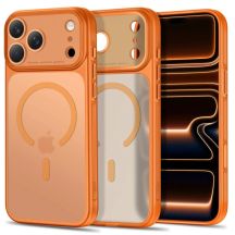 Etui Tech-Protect MagPrime MagSafe CC na Iphone 18 Pro / 17 Pro - pomarańczowe matowe