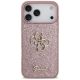 3. Etui Guess Fixed Glitter Big 4G na iPhone 18 Pro Max / 17 Pro Max - różowe