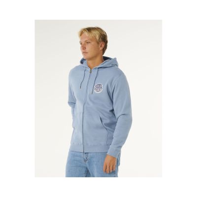 2. Bluza męska RIP CURL Wettie Passage Icon Zip Thru niebieska