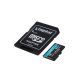 3. KINGSTON microSDXC Canvas Go Plus 64GB + Adapter