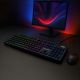 8. Klawiatura Wozinsky WKG-200 z rolką gamingowa membranowa RGB - czarna