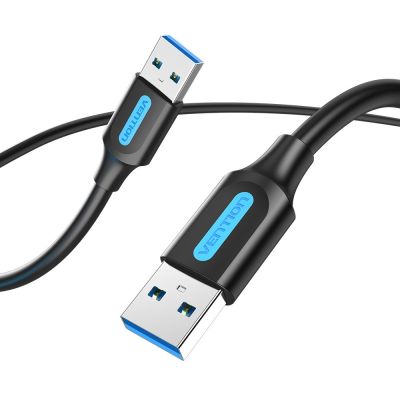 2. Kabel USB-A do USB-A Vention 0.5m czarny