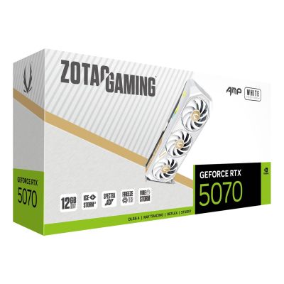 7. Karta graficzna ZOTAC GAMING GeForce RTX 5070 12GB AMP White