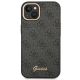 3. Etui Guess 4G Vintage Gold Logo na iPhone 14 - czarne