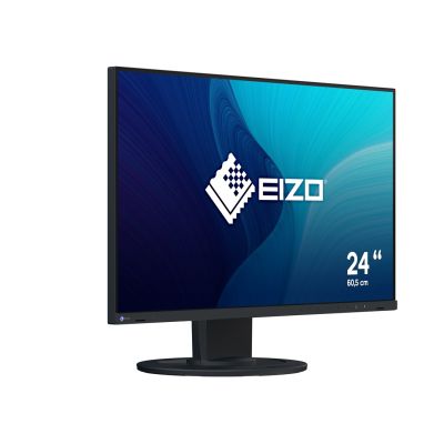 8. EIZO FlexScan EV2400R-BK monitor komputerowy 60,5 cm (23.8") 1920 x 1080 px Full HD LCD Czarny