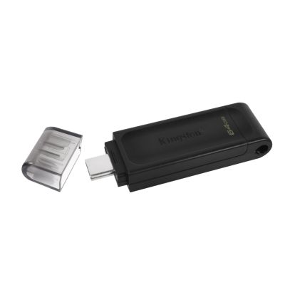 4. KINGSTON FLASH 64GB USB-C 3.2 Gen1 DataTraveler 70