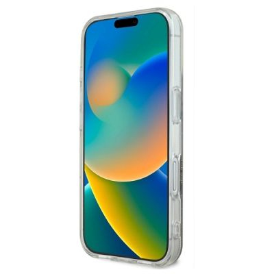 5. Etui Guess IML 4G MagSafe na iPhone 16 Plus - brązowe