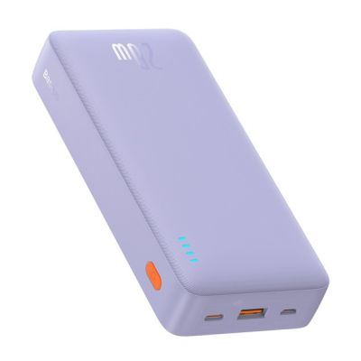 4. BASEUS POWERBANK AIRPOW 20000MAH 20W (FIOLETOWY)