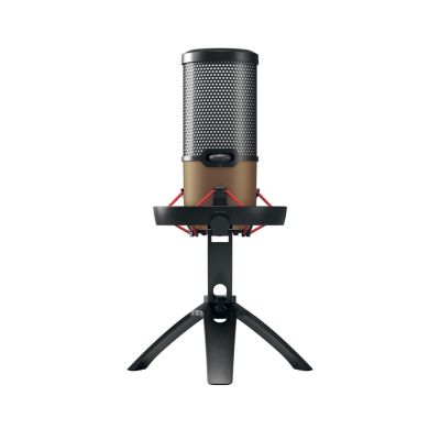 5. Mikrofon stołowy CHERRY UM 9.0 PRO RGB Czarny, Miedziany