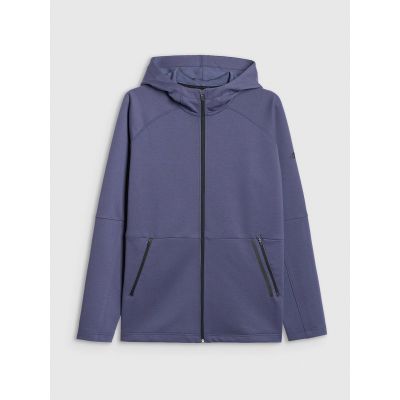3. Bluza dresowa rozpinana z kapturem męska 4F 4FWAW25TSWSM1865-22S