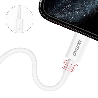 2. Kabel Dudao L6X USB-C - Lightning PD 20W 1m - biały