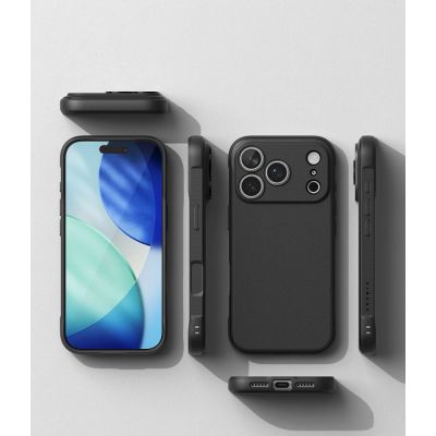 6. Etui Ringke Onyx Magsafe na iPhone 18 Pro / 17 Pro - czarne