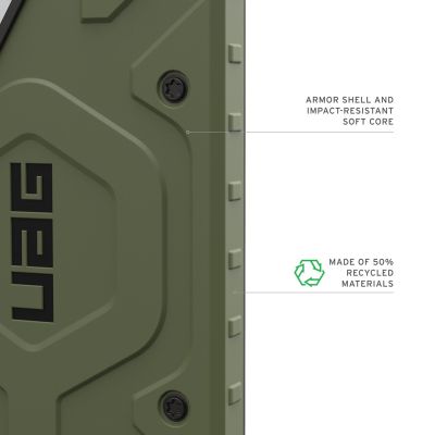 6. Urban Armor Gear Pathfinder pokrowiec na telefon komórkowy 17,5 cm (6.9") Oliwkowy, Zielony