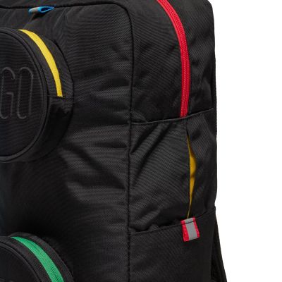 8. LEGO Brick 1x2 Backpack 20204-0354 Czarne One size