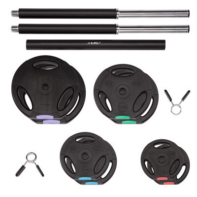 3. Sztanga / talerze kompozytowe 42kg HMS GSP40