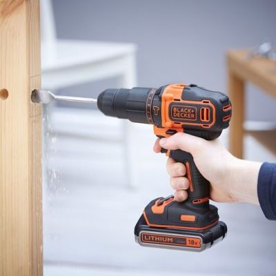 5. Black & Decker BDCHD18K1B2-QW wiertło 1400 RPM