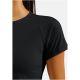 7. Koszulka termoaktywna z krótkim rękawem damska Odlo BL TOP crew neck s/s ACTIVE LIGHT czarna