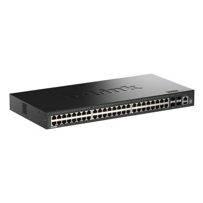 2. D-Link DGS-1530-52/E przełącznik sieciowy Zarządzany L2 Gigabit Ethernet (10/100/1000) Czarny