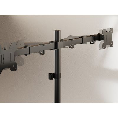 3. Equip 650176 uchwyt / stojak do monitorów 81,3 cm (32") Biurko Czarny