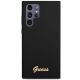 3. Etui Guess Silicone Vintage Gold Logo na Samsung Galaxy S23 Ultra - czarne