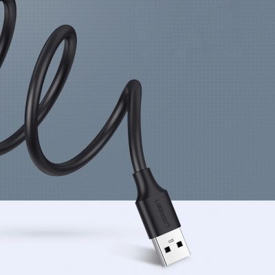 8. Ugreen przedłużka adapter USB 2.0 0,5m czarny (US103)
