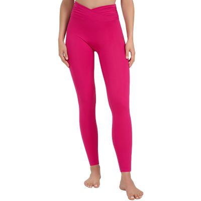 8. Legginsy damskie 4F FNK F369 różowe 4FWAW25TFTIF369 54S