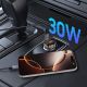 5. Ładowarka samochodowa Tech-Protect CC01 30 W 2-porty USB-A / USB-C - czarna