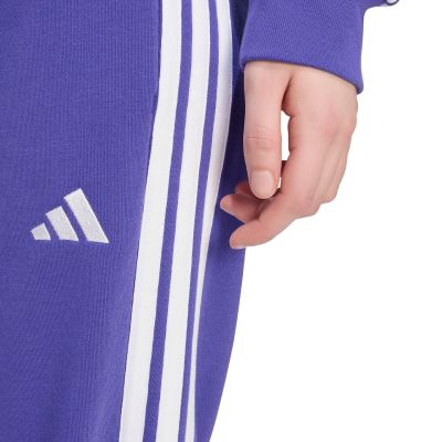 3. Spodnie damskie adidas Essentials 3-Stripes French Terry Cuffed fioletowe KF8340