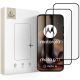 Szkło hartowane Tech-Protect Glass Fit+ 2-Pack na Motorola Moto G67 / G77 - czarne