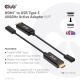 3. CLUB 3D CAC-1333 adapter kablowy 0,22 m HDMI Typu A (Standard) USB Type-C Czarny