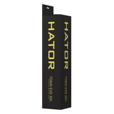 5. HATOR Tonn EVO XXL Podkładka dla graczy Czarny