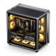 33. Jonsbo X400 PC-Gehäuse, Midi-Tower, ATX, Tempered Glass - grau