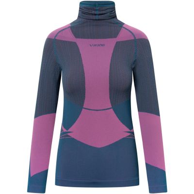 Bielizna damska VIKING Fusion Lady Set turkusowo-różowa   XS