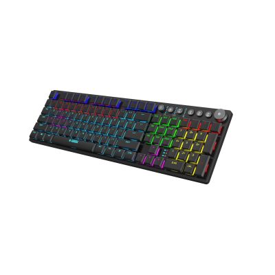 36. KLAWIATURA I-BOX AURORA K-6 RGB, MECHANICZNA, RED SWITCH, LOW PROFILE GAMING