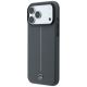 2. Etui Mercedes Leather Semi Wrap with Iconic Line MagSafe na iPhone 18 Pro / 17 Pro - ciemnoszare