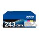 4. Toner Brother zestaw TN243CMYK=TN-243CMYK, 1000 str.