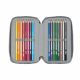 5. Piórnik z wyposażeniem Real Madryt triple filled pencil case 37 pcs 412524857