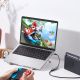 6. Karta przechwytująca Ugreen CM489 40189 HDMI (żeński) - USB-A / USB-C (męski) - szara