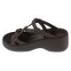 2. Crocs Brooklyn Knot Sky Sandal W 212011-206 Brązowe 36/37