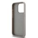 7. Etui DKNY Leather Mono Stripe & Metal Logo na iPhone 15 Pro Max - beżowe