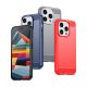 5. Elastyczne etui wzór karbon do iPhone 15 Pro Carbon Case - czarne