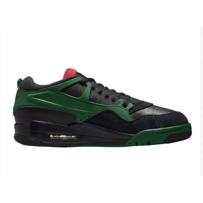 Buty sportowe sneakersy Air Jordan 4 RM Black/Gorge Green - FQ7939-003