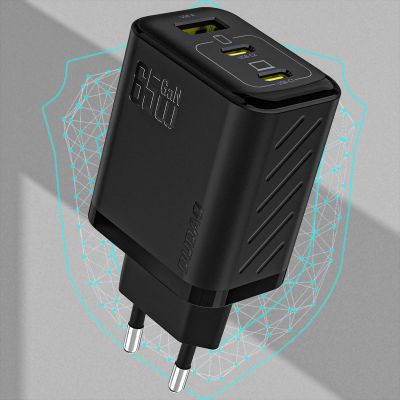 5. Ładowarka sieciowa Dudao A29C 65W GaN + kabel USB-C - czarna